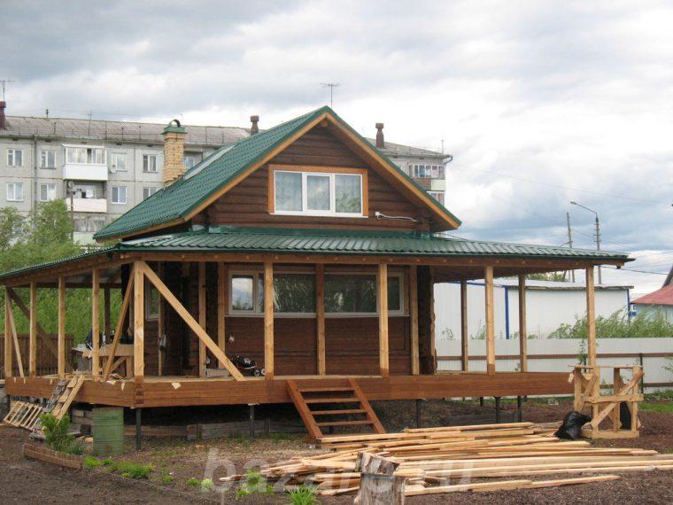 Строительство деревянных домов, бань,  Томск