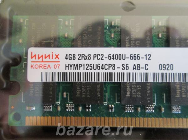 DDR-2 Hynix 4 Гб РС2-6400 800 МГц для плат с процессором AMD,  Кемерово